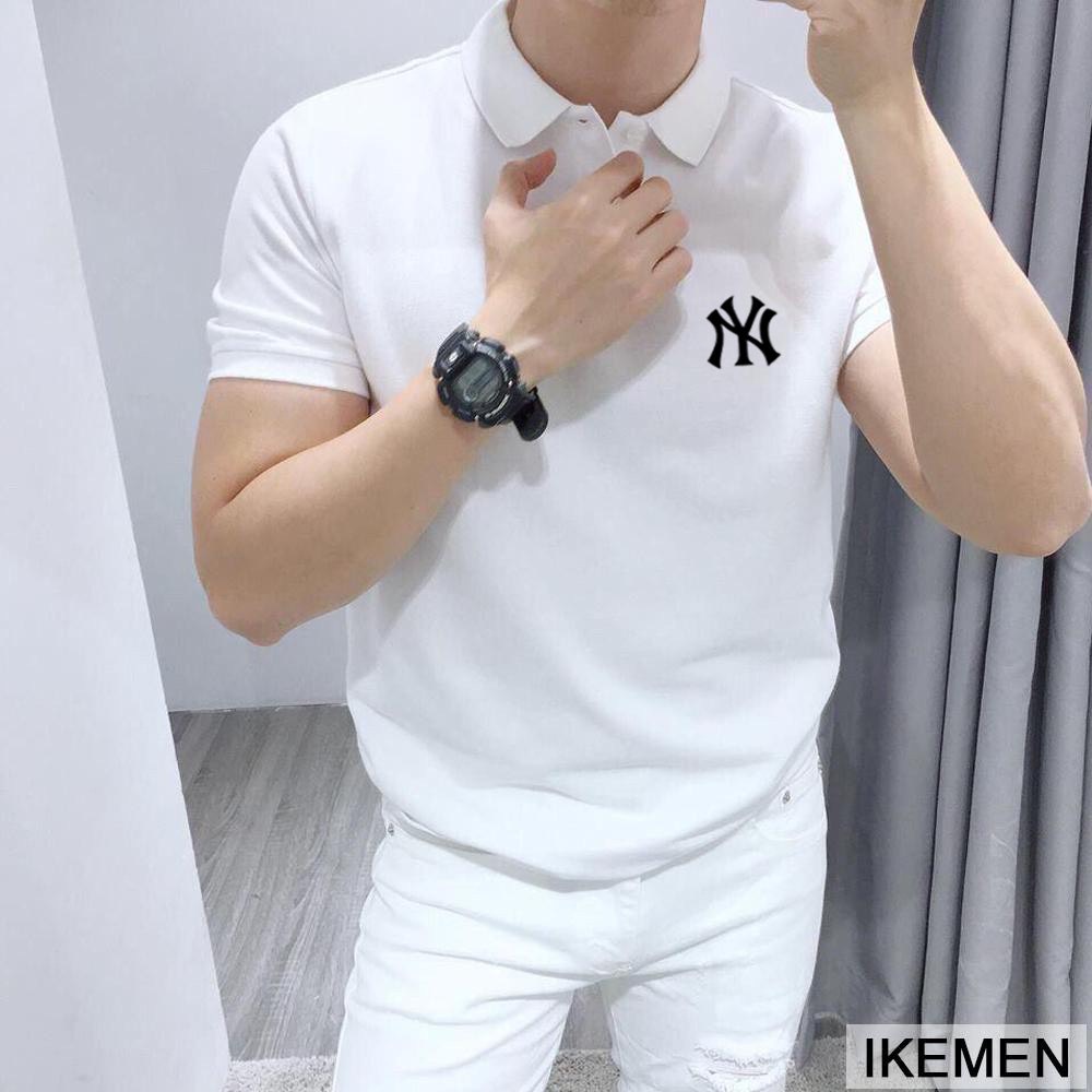 Áo polo nam NY vải cá sấu lạnh lên phom cực men - 8