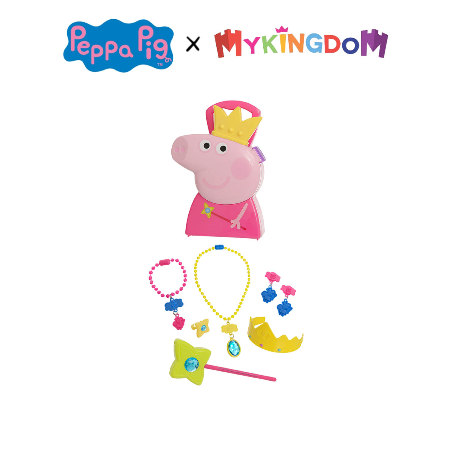 Đồ chơi peppa pig vali trang sức hóa thân thành công chúa peppa pig 1680652inf22