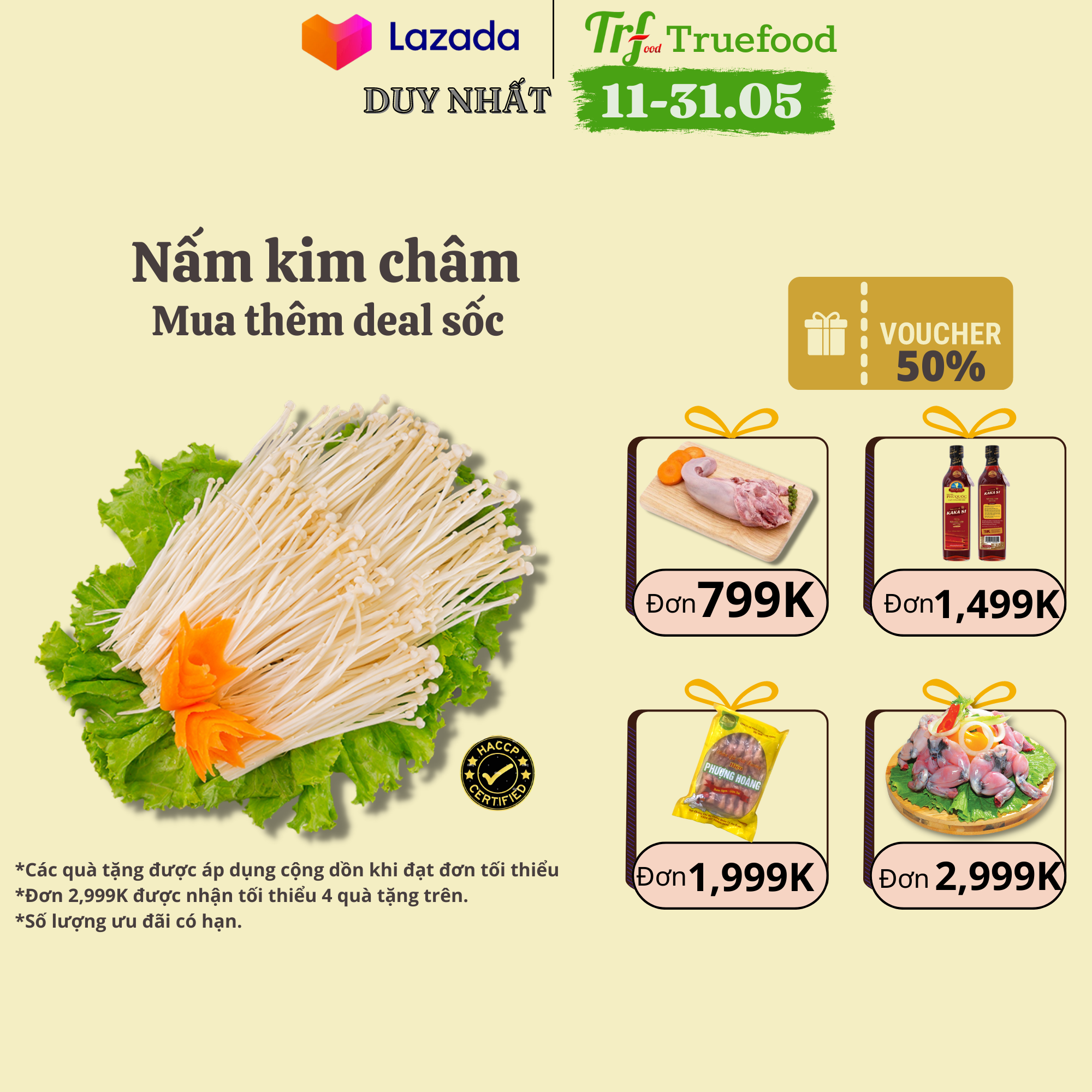 Nấm kim châm gói 150g
