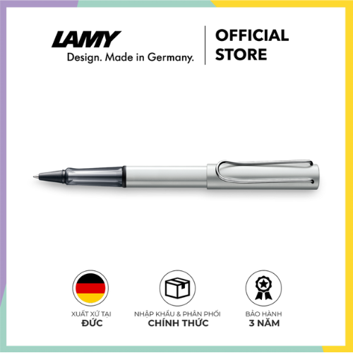 Bút bi nước cao cấp LAMY Al-star màu White Silver