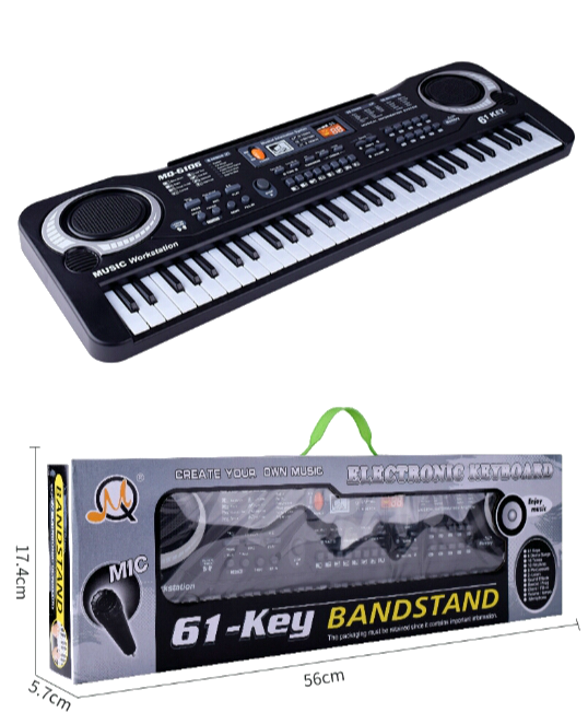 Bộ đàn Organ 61 phím MQ-6106 có Micro dành cho trẻ em