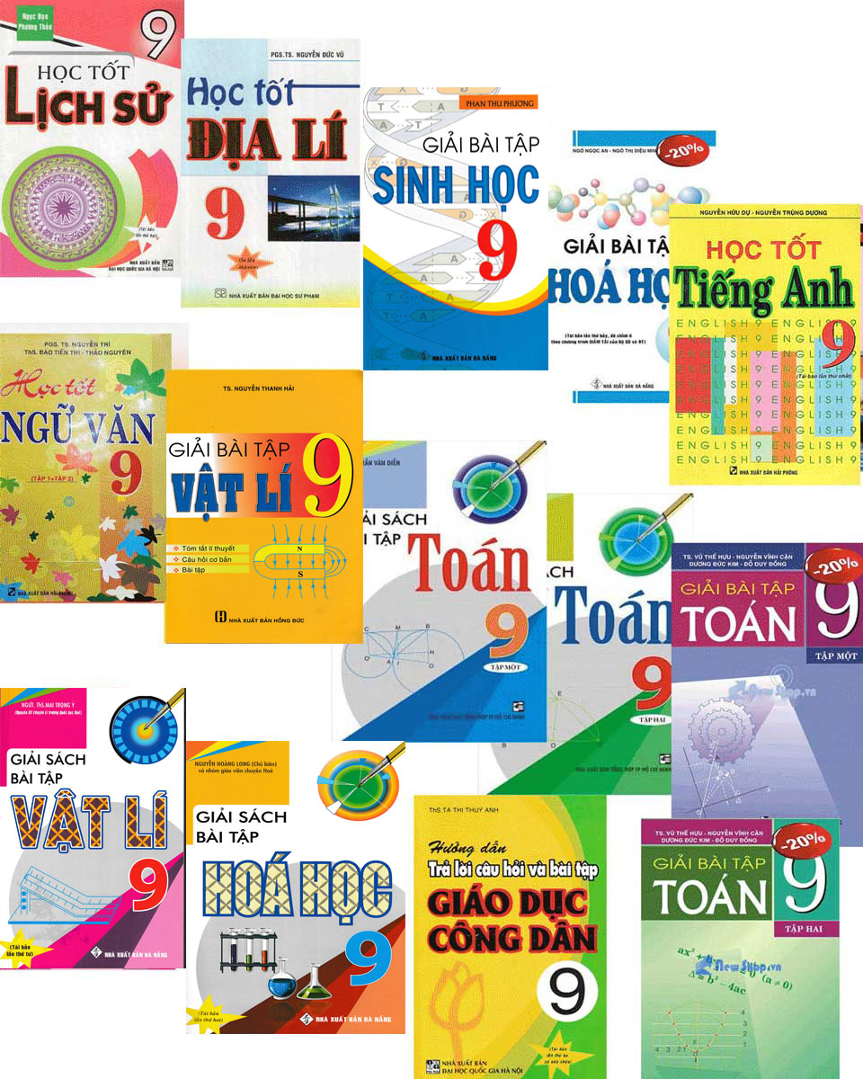 Combo sách giải lớp 9