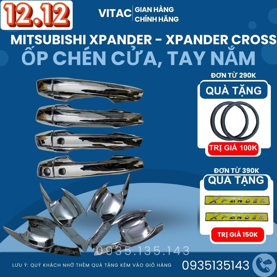 Ốp tay nắm cửa, ốp hõm xpander 2018- 2023