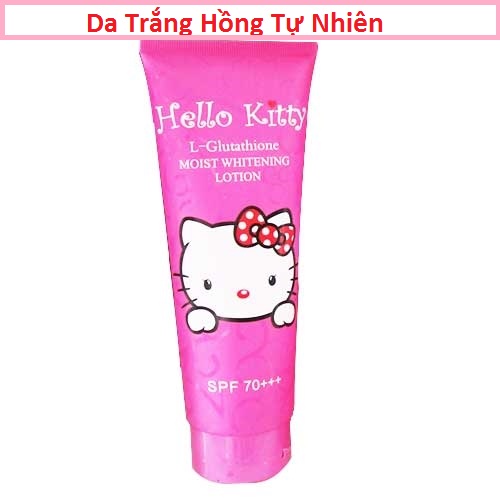 [HCM]Kem dưỡng body  da trắng hồng rạng rỡ Hello Kitty hồng