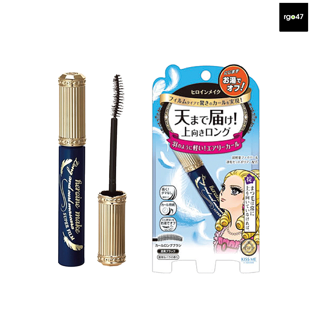 Mascara làm dài và cong mi Kiss Me Super Film 6g - Nhật Bản