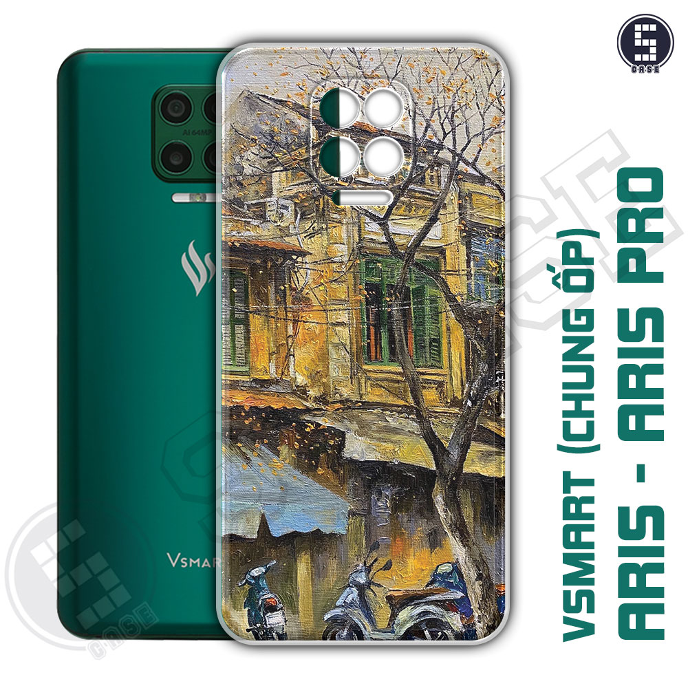 Ốp điện thoại Vsmart Aris/ Aris Pro (Chung Ốp) Silicon Dẻo Bảo Vệ Camera Nhiều Mẫu Tuyển Tập 13 A814-CL13