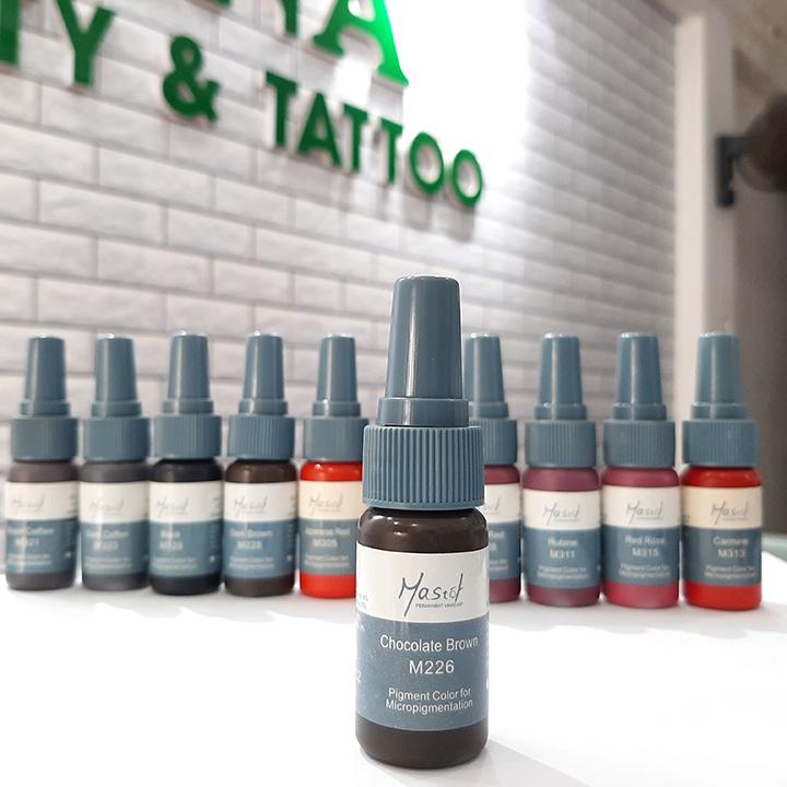 MỰC PHUN XĂM THẨM MỸ MÀY MÔI MÍ MASTOR NÂU SOCOLA CHOCOLATE BROWN M226