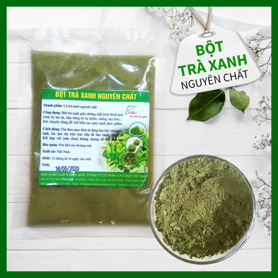 Bột trà xanh gói 50g
