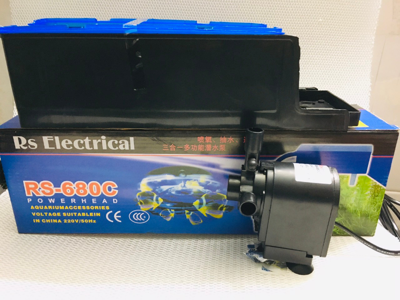 Máy Bơm Lọc Nước RS 680C Dành Cho Hồ Cá Cảnh Thủy Sinh