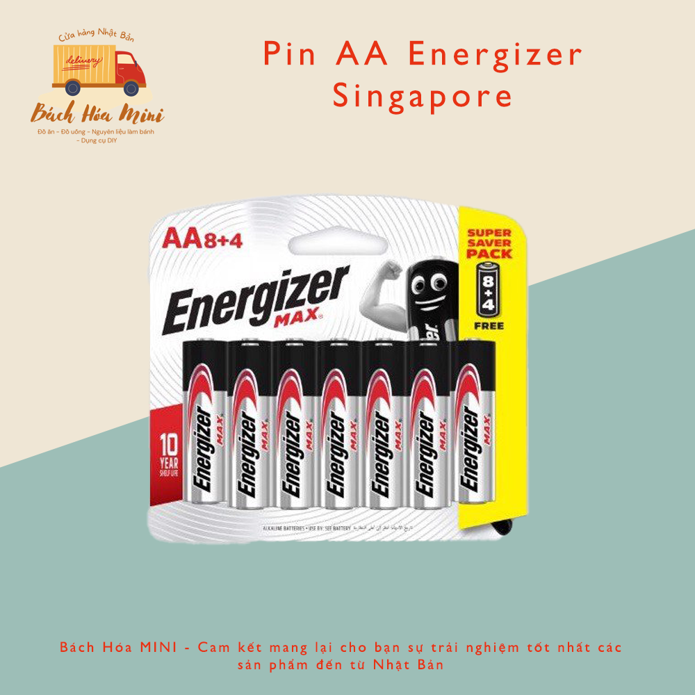Pin tiểu aa energizer max - bách hóa mini