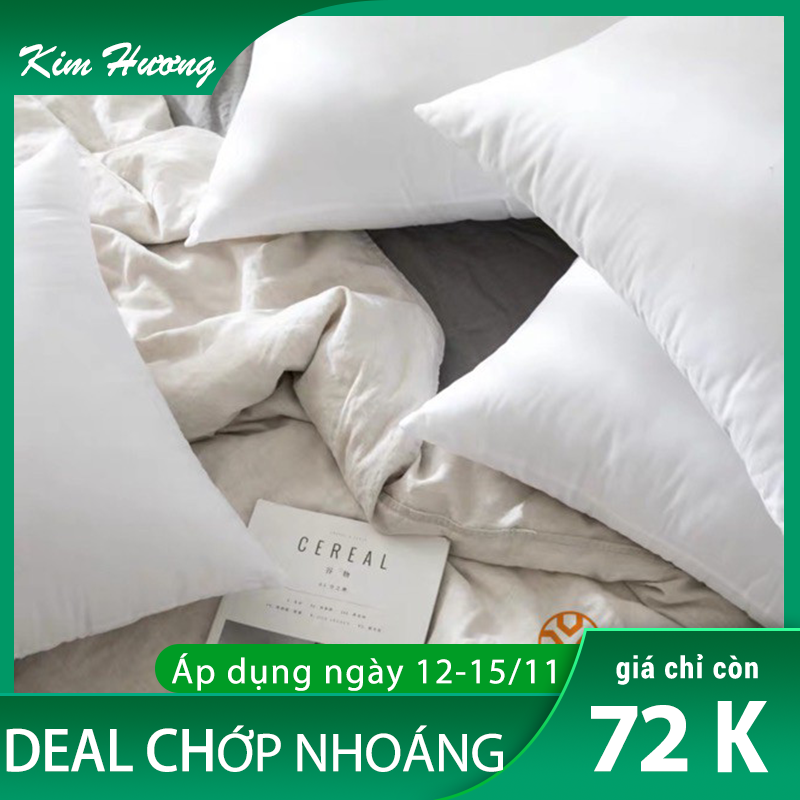 Ruột gối đầu bông gòn cao cấp/ gối