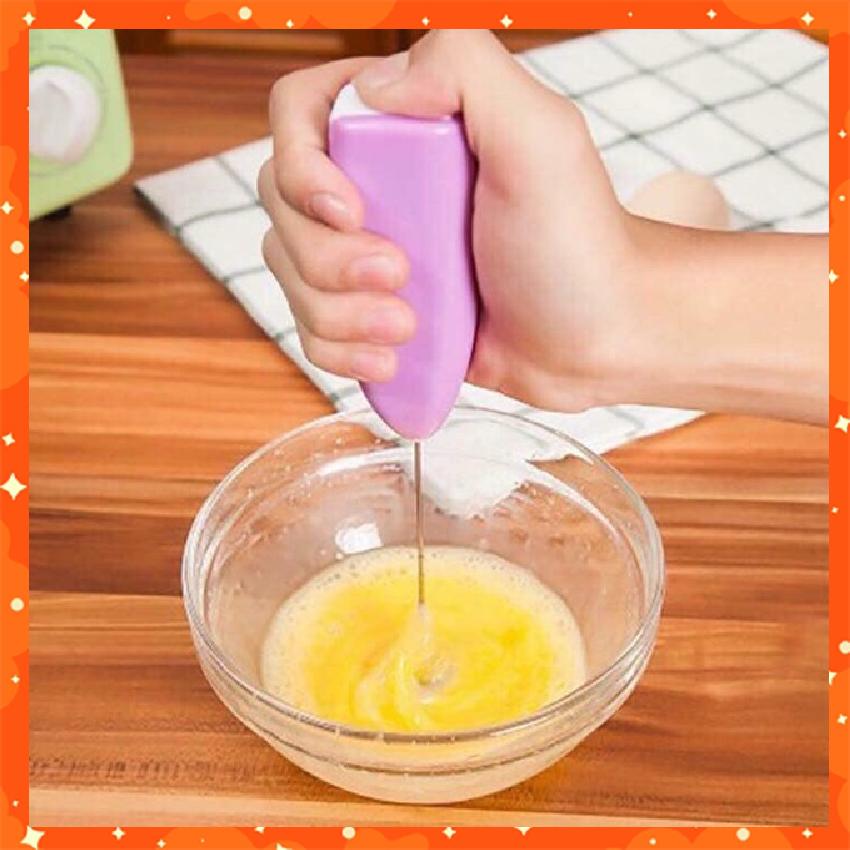 Máy đánh trứng mini cầm tay Máy đánh kem trộn máy đánh cafe máy tạp bọt cafe