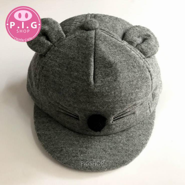 Nón kết chú CHUỘT cho bé trai,bé gái 6 tháng đến 2 tuổi