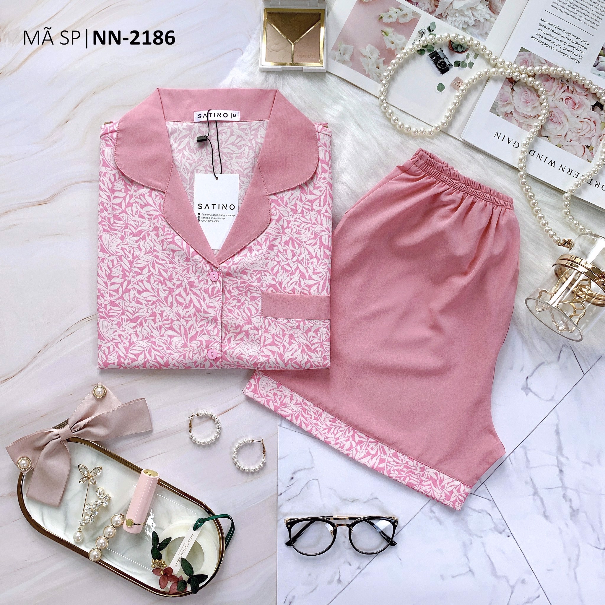 Pijama tnqn - zame pink 02
