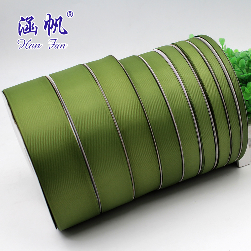 [COD] Ruy Băng Màu Xanh Lá Cây Ô Liu Ruy Băng Màu Tùy Chỉnh Ruy Băng Bao Bì Ruy Băng Hộp Quà Tặng Ruy Băng Trang Trí