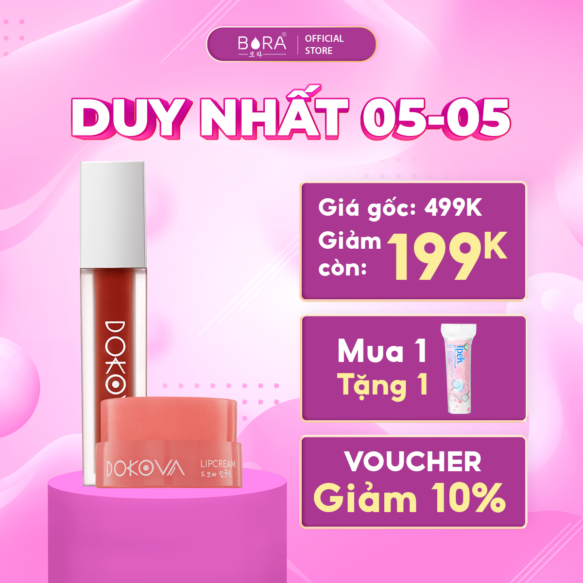 Son môi Dokova Lip Tint Velvet