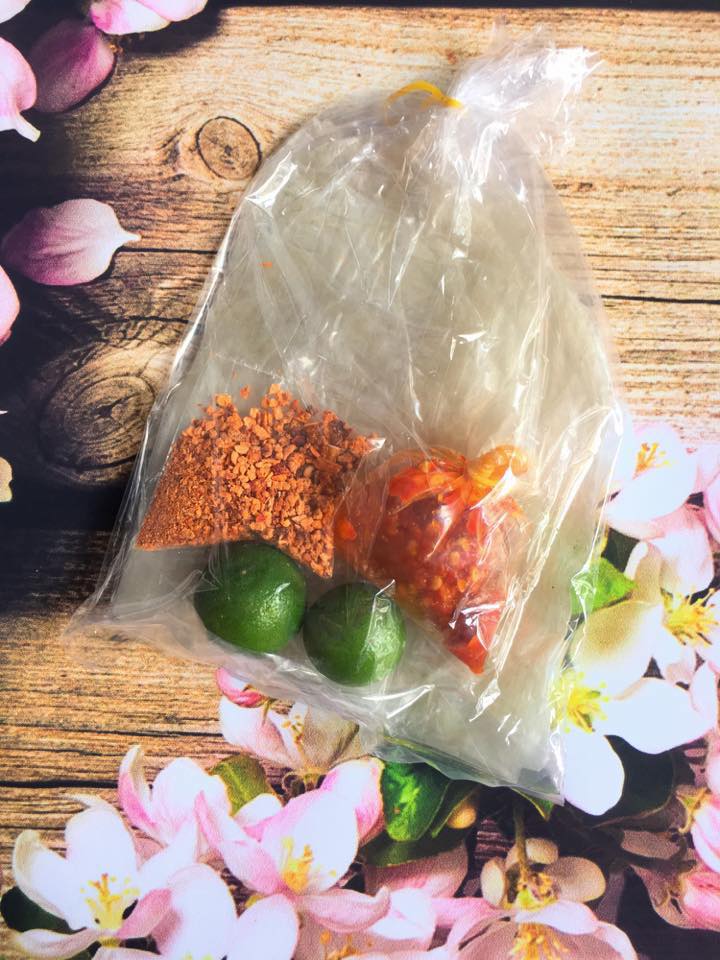 Combo 10b bánh tráng sa tế ớt tươi Út Yến Gò Dầu Tây Ninh