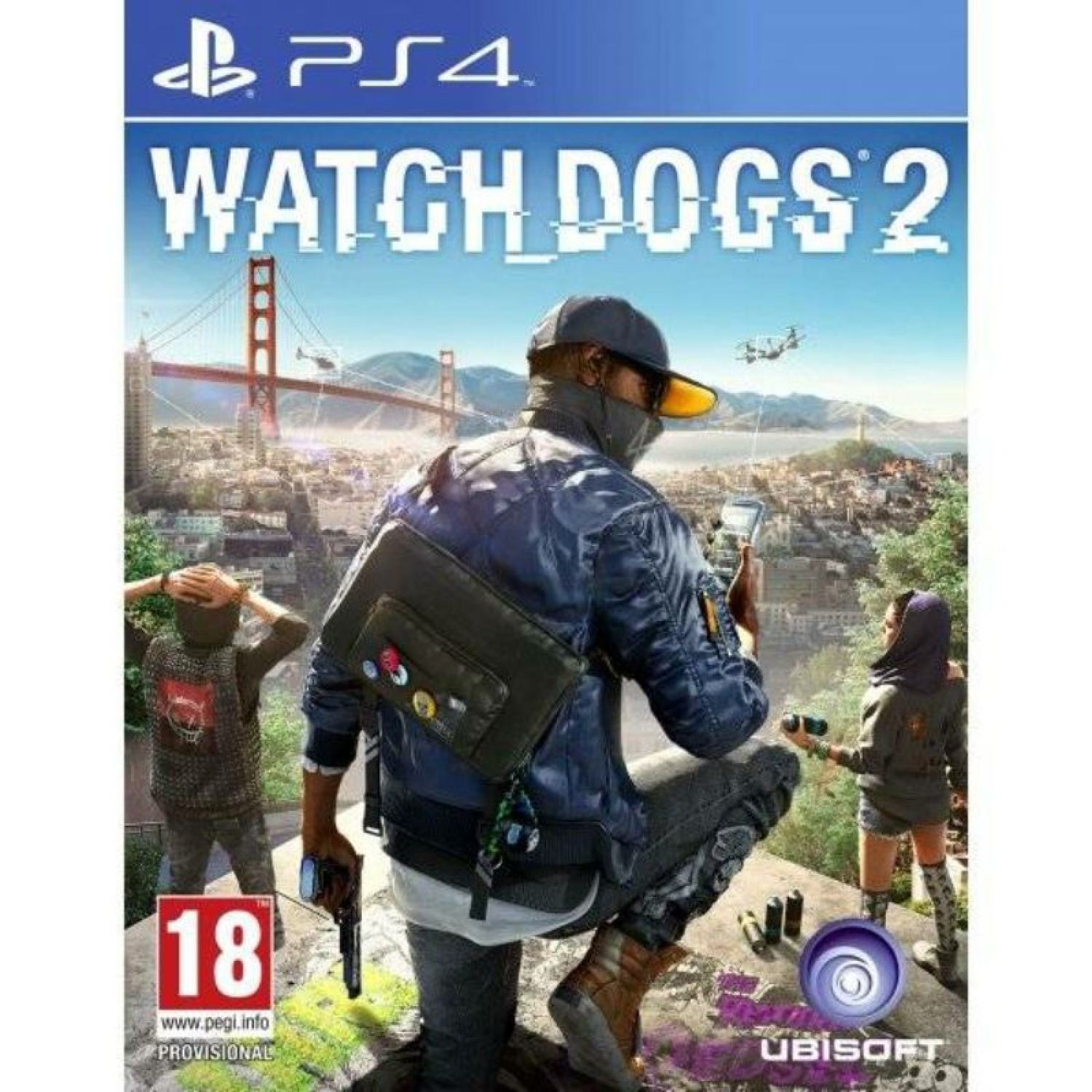 Đĩa game watch dogs 2 cũ cho ps4