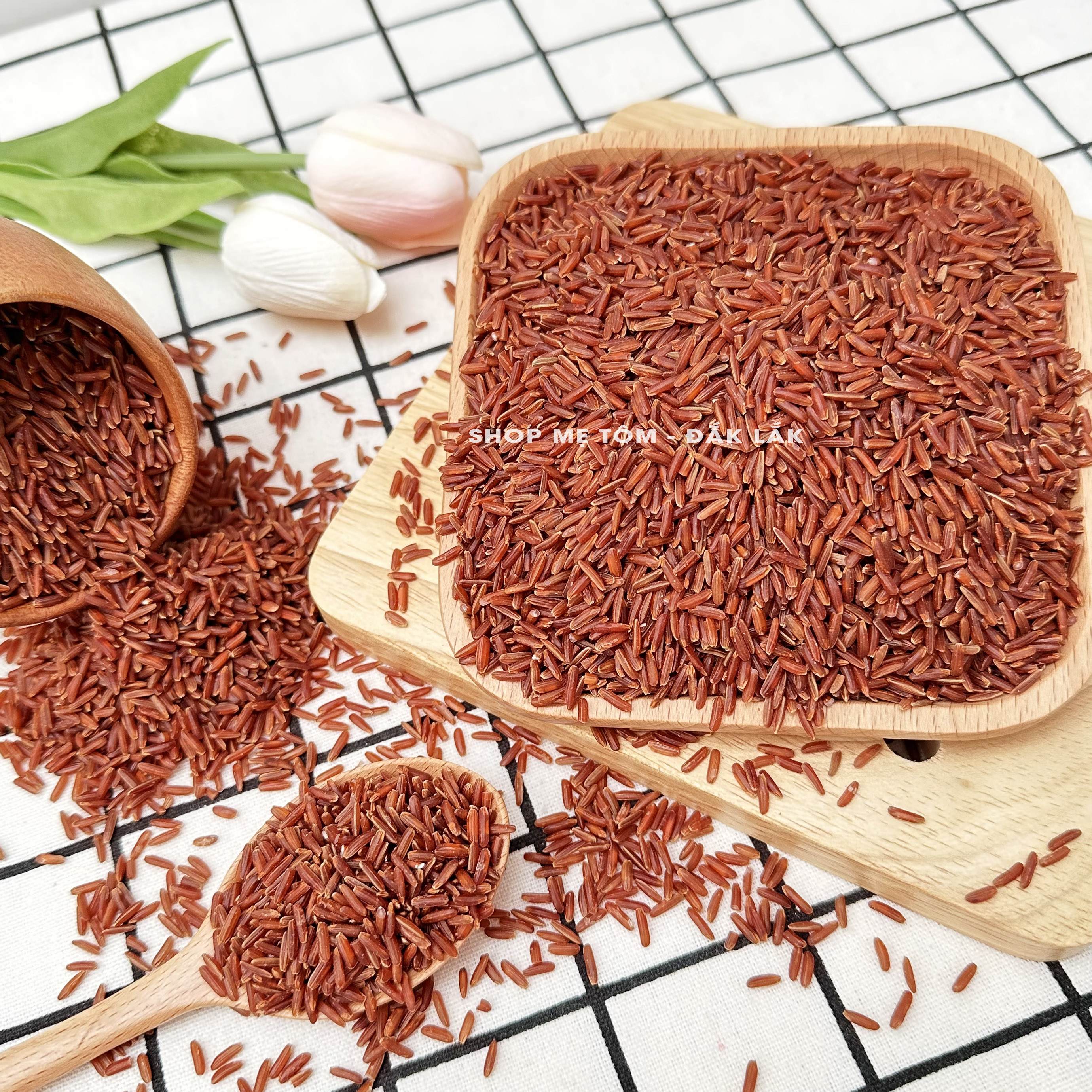 [500Gr] GẠO LỨT HUYẾT RỒNG RANG SẴN HOẶC HẠT SỐNG CHUẨN SẠCH, CHẤT LƯỢNG shop vothithu90