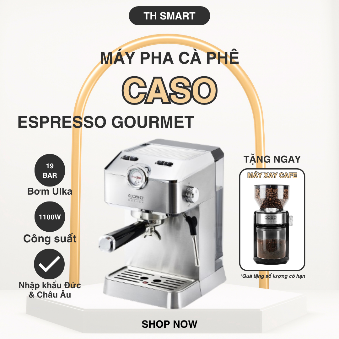 Caso Espresso Gourmet Coffee Maker Domestic Germany