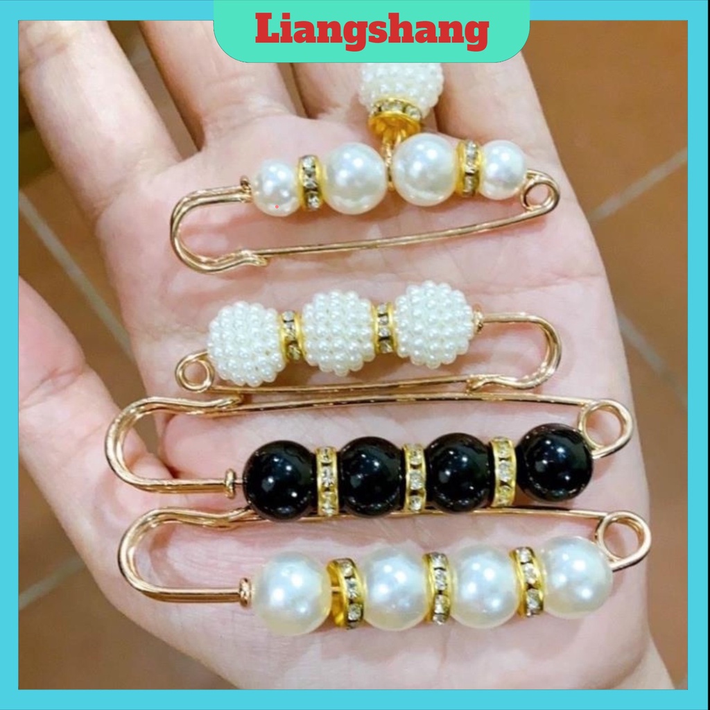 Set 4 ghim cài quần áo phong cách hàn quốc
