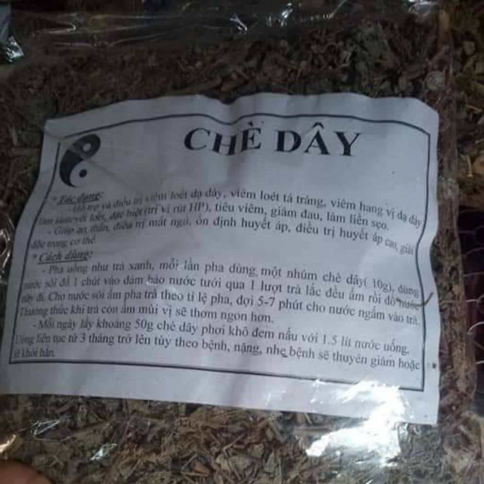 Gói chè dây khô