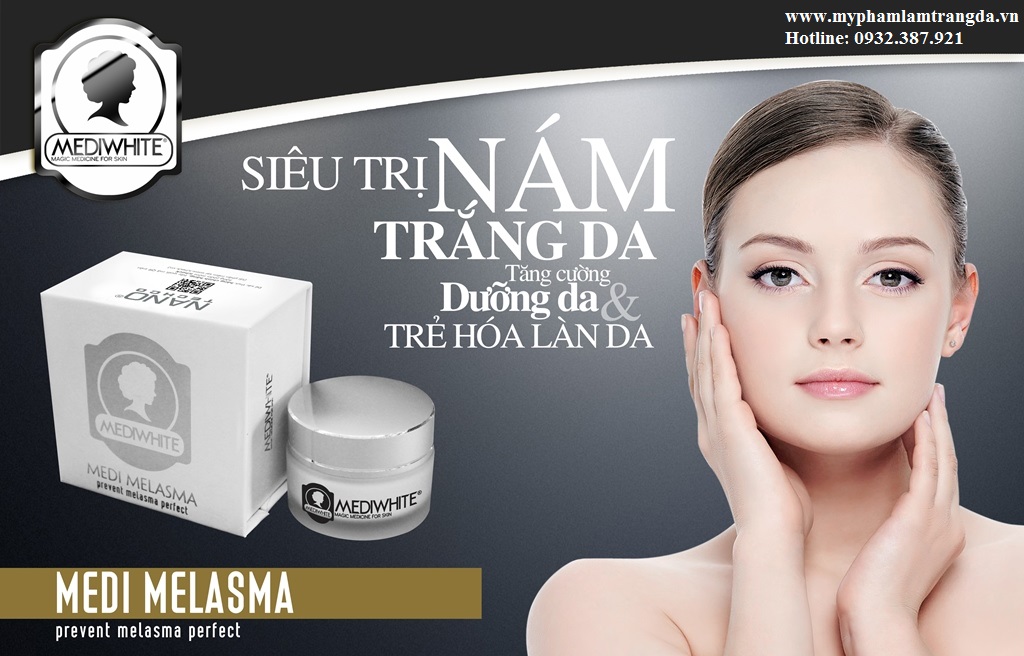 [HCM]kem hết nám trắng da MEDI MELAMA ( chính hãng)