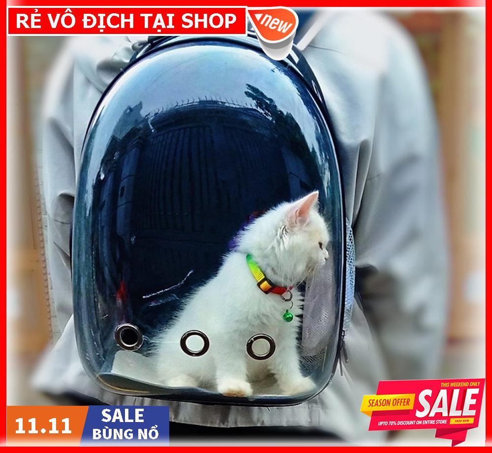 Siêu xịn sò! balo phi hành gia cho thú cưng