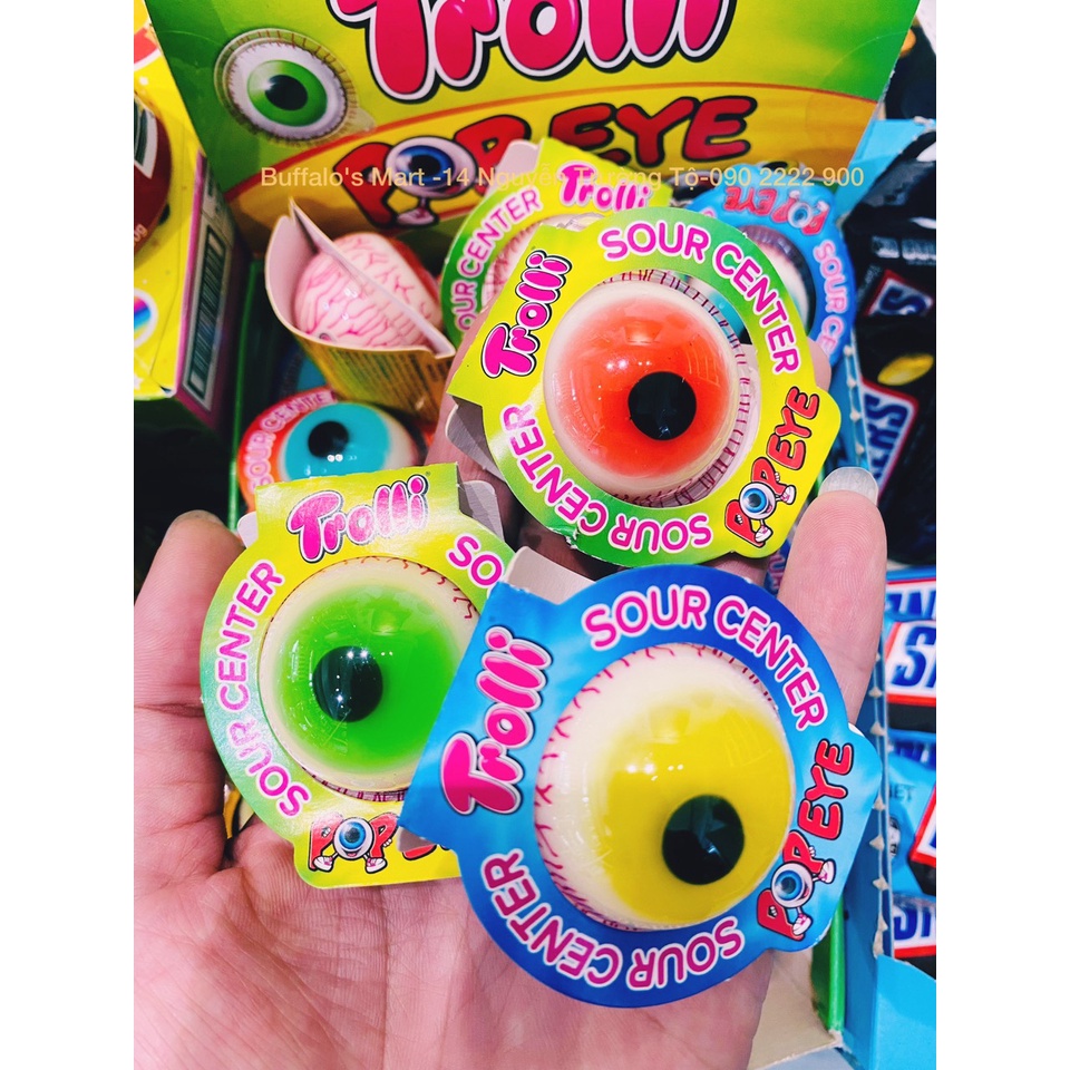 Kẹo dẻo Trolli pop eye Đức 18.8g - Hàng nhập khẩu chính hãng