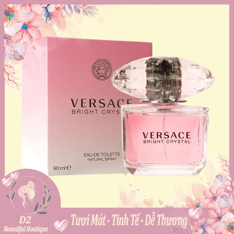 Nước hoa nữ versace bright crystal 90ml - hương thơm dịu dàng
