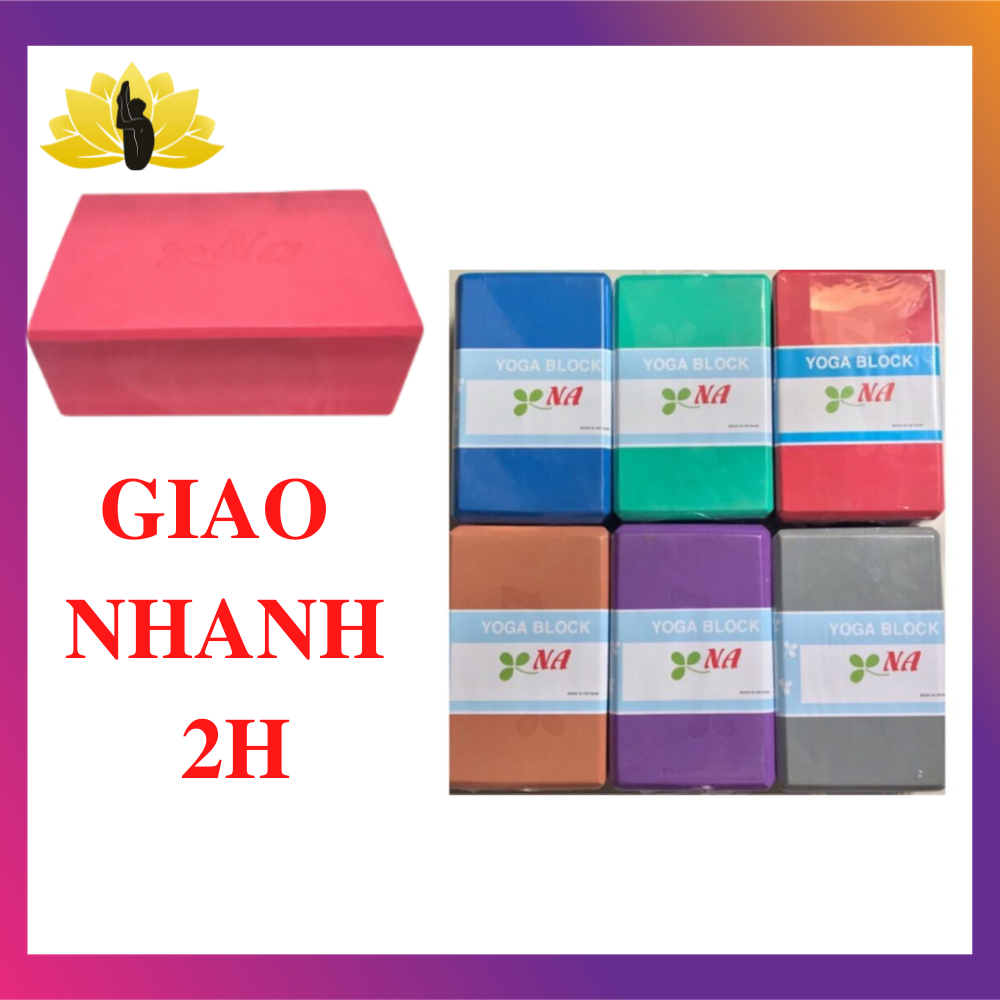 Gạch tập yoga block hiệu NA dày dặn