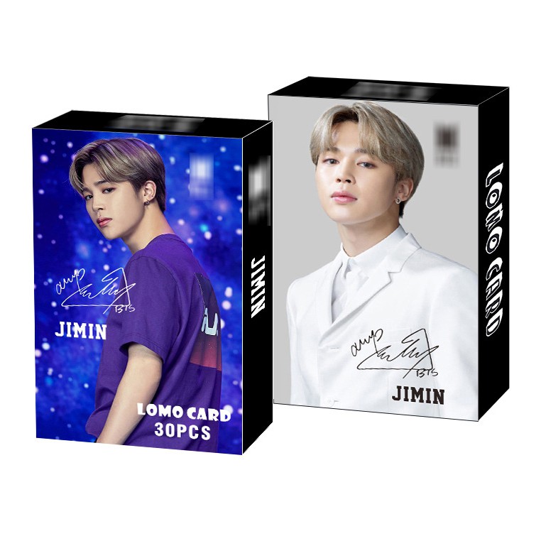 Bộ Lomo card BTS thành viên Jimin
