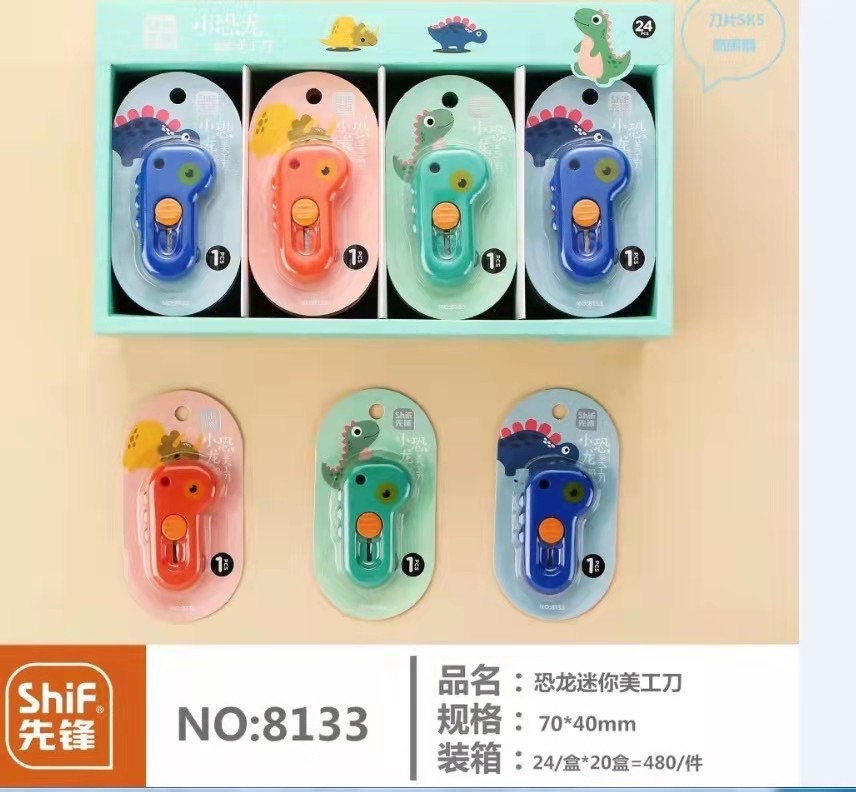 Dao rọc giấy khủng long siêu cute đáng yêu hottrend hala0031