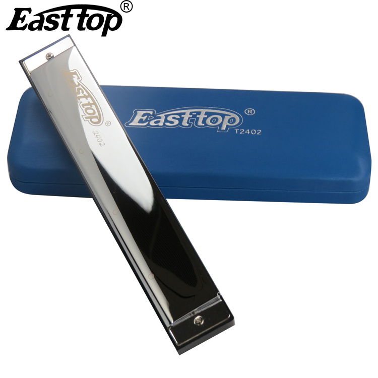Easttop Harmonica 24 LỖ Kèn Harmonica Tremolo Hàng Sẵn Có Chuyên Nghiệp Kèn Ác Mô Ni Ca Với Trường Hợp Màu Xanh Top Grade Cho Cầu Thủ Chuyên Nghiệp Người Mới Bắt Đầu Học Sinh Trẻ Em Trẻ Em Món Quà Sinh Nhật
