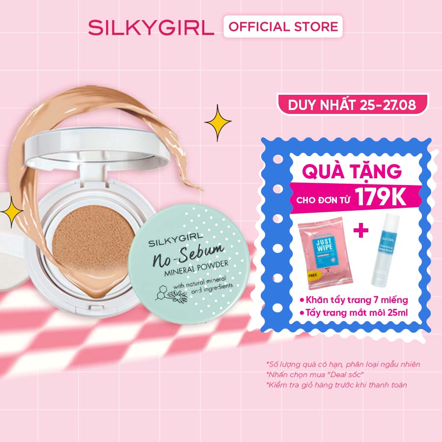 Combo 2 hộp bb cushion 02 medium + phấn phủ nosebum