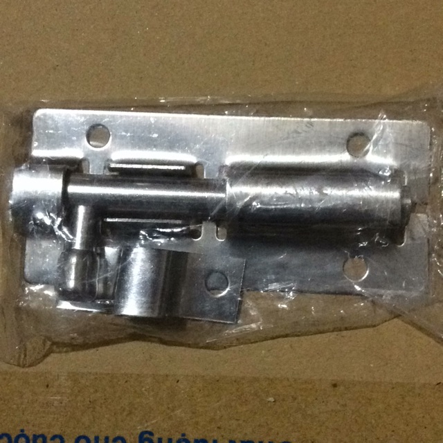 Chốt inox dài 7,5cm, chốt cửa sổ, cửa tum, chốt thùng đồ