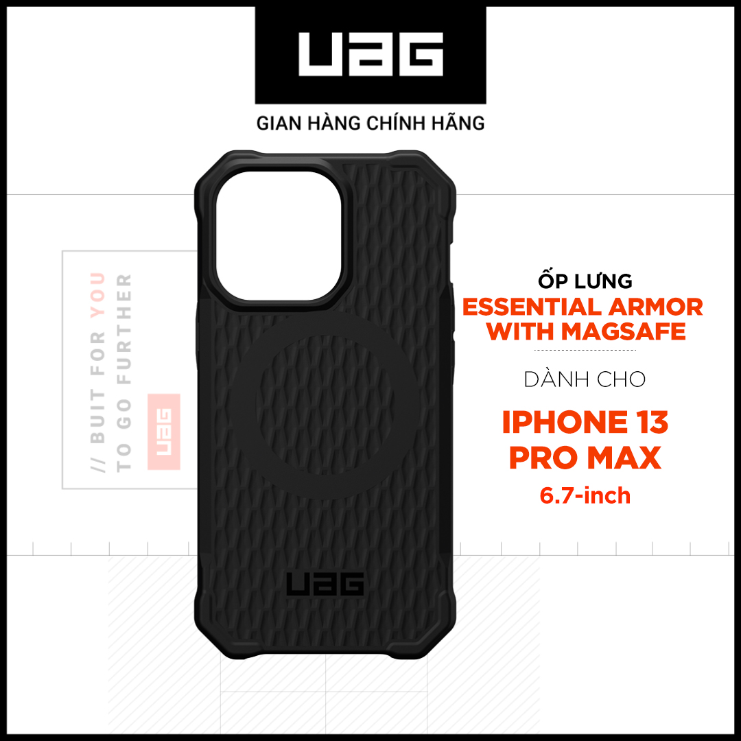Ốp lưng UAG Essential Armor w MagSafe cho iPhone 13 Pro Max [6.7 inch]