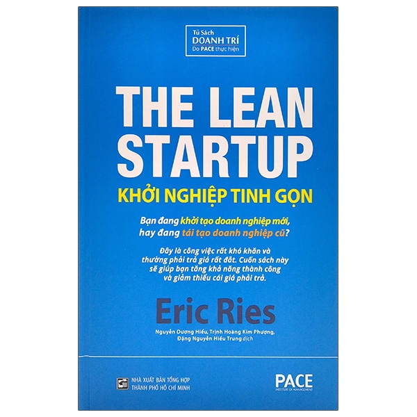 Khởi nghiệp tinh gọn - the lean startup- sách kinh tế