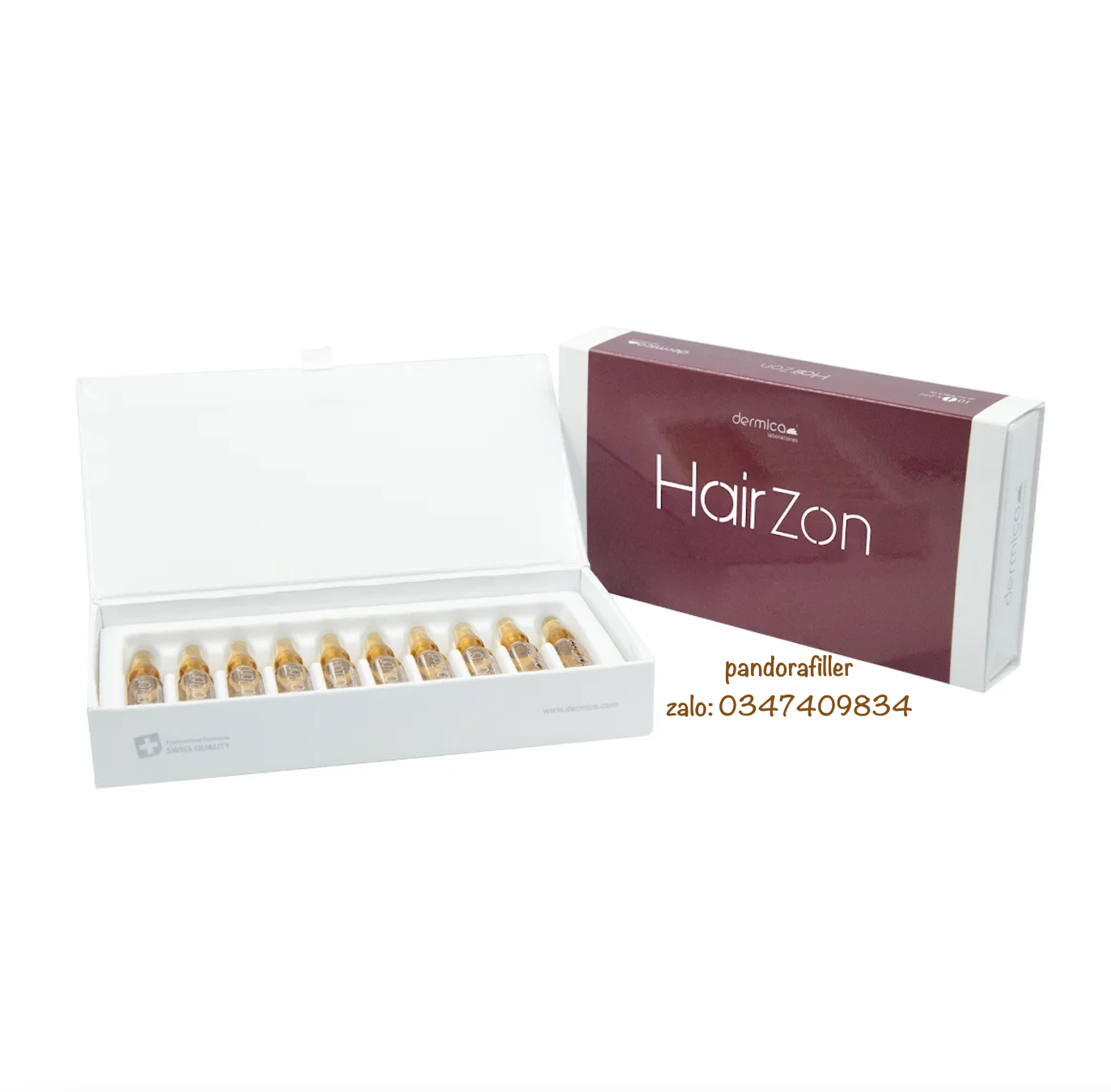 HairZon chính hãng - Tinh chất mọc tóc, giảm gãy rụng Thuỵ Sĩ.