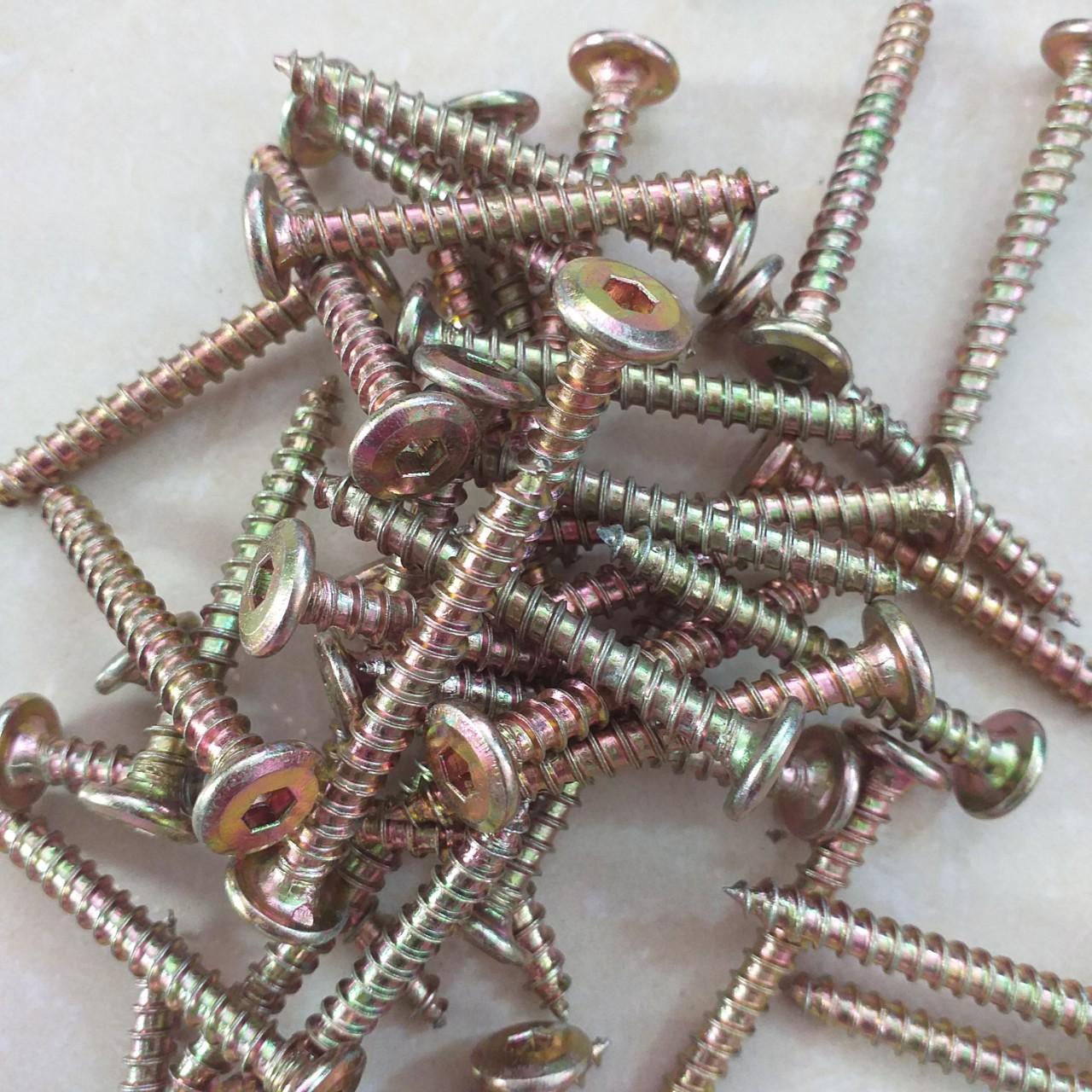 VÍt gỗ lục giác chìm phi 6x50mm (100 cái)