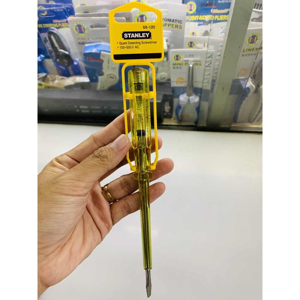 Electric test pen 180mm stanley 66-120