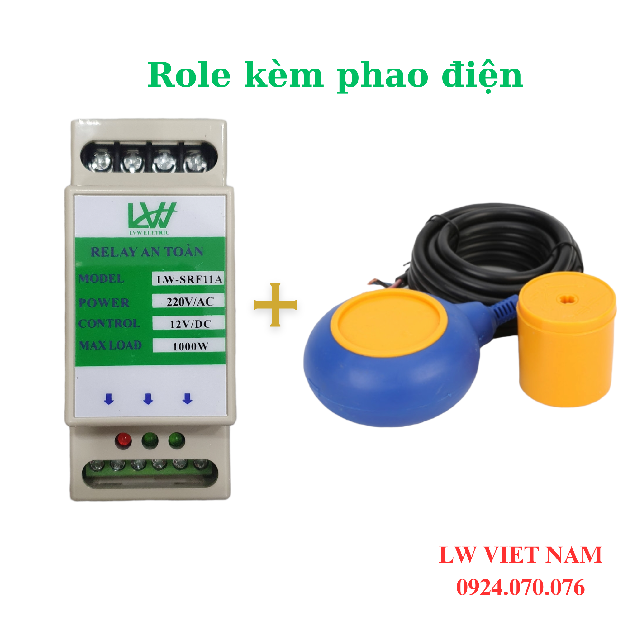 Bộ role an toàn cho phao điện - Phao điện KOHA 2M
