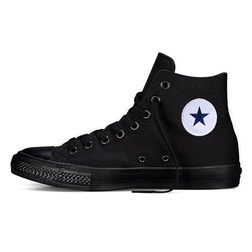 [HCM]Giày Vải Sneaker Bata Thể Thao CK2 Cổ Cao Full Đen Nữ