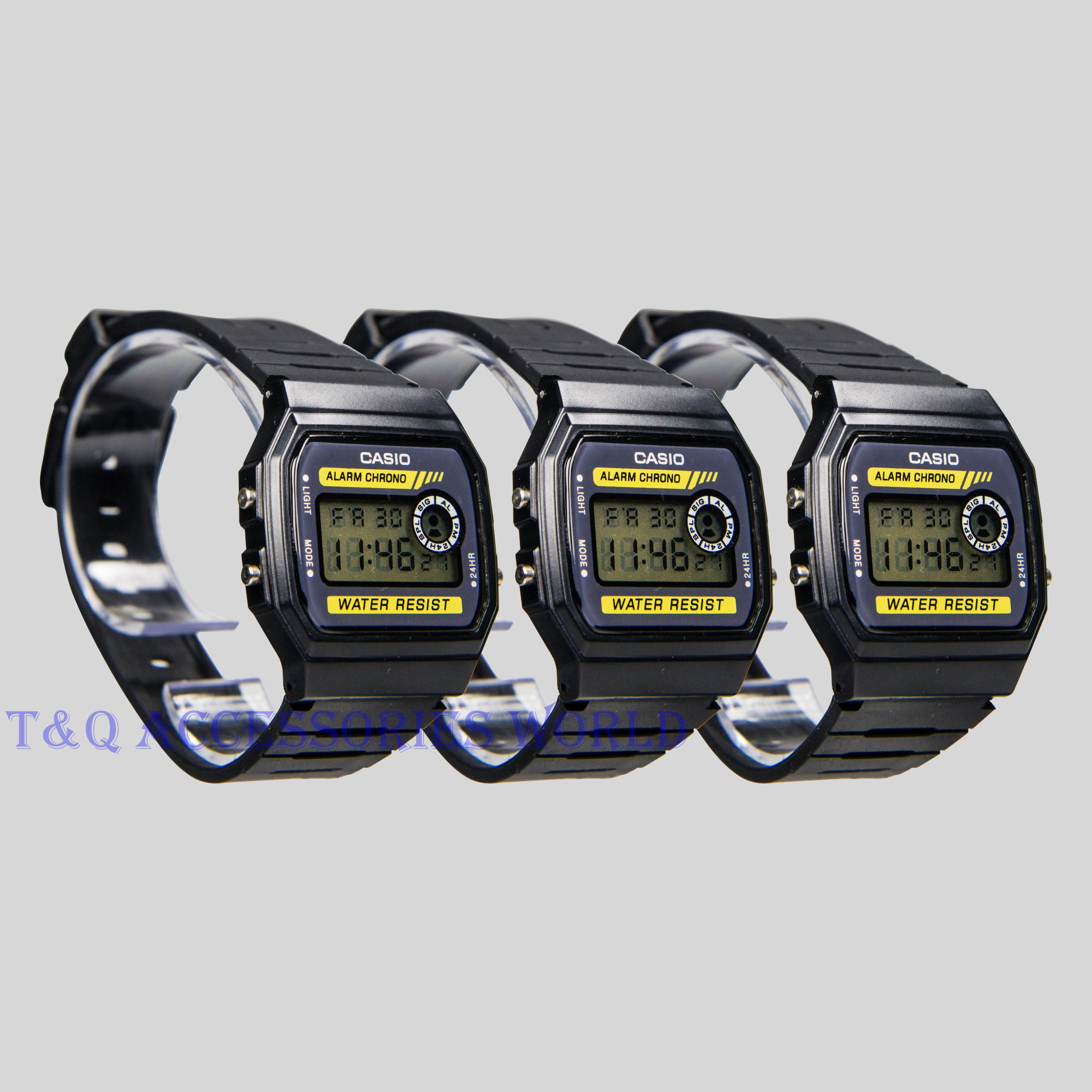 3 đồng hồ Casio F - 94W chính hãng siêu bền, Đồng hồ điện tử Casio, Đồng hồ Casio huyền thoại
