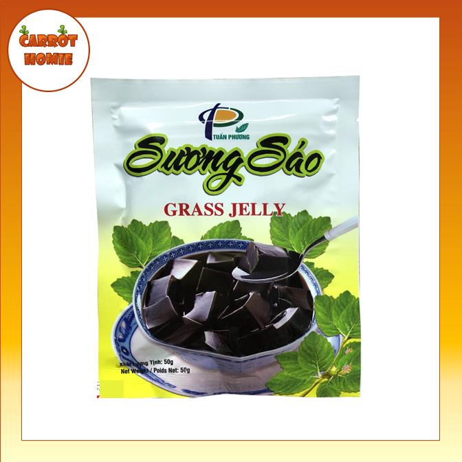 [HN] Bột sương sáo đen 50g mẫu mới