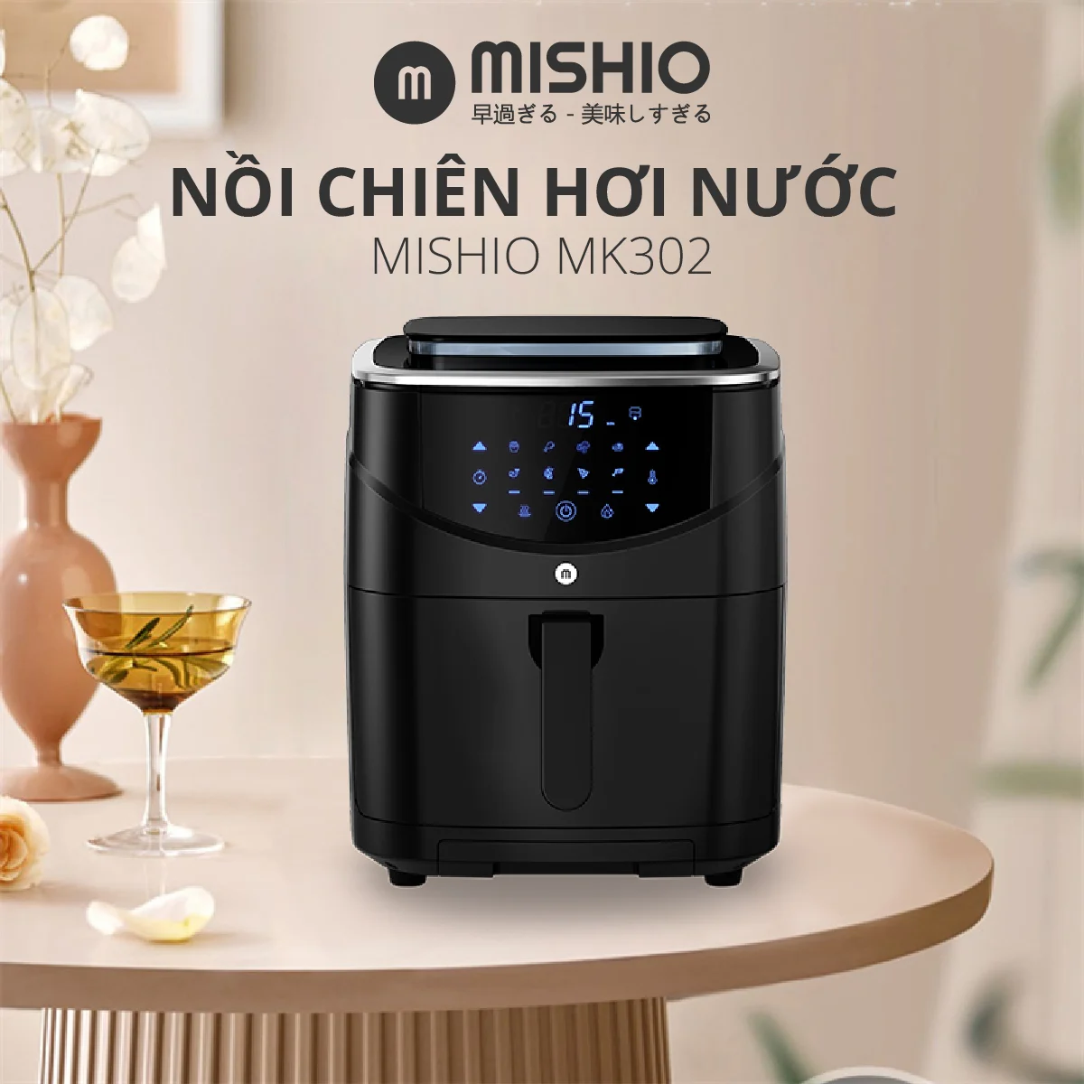 Nồi chiên không dầu Mishio lòng thủy tinh có thực sự an toàn cho sức khỏe không?