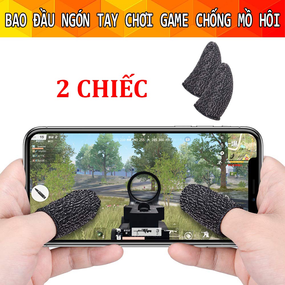 Găng tay chơi gamer,Bao tay chơi game 2 ngón,Găng tay chơi game chuyên nghiệp chống mồ hôi tay siêu mượt chuyên dụng dành cho game thủ