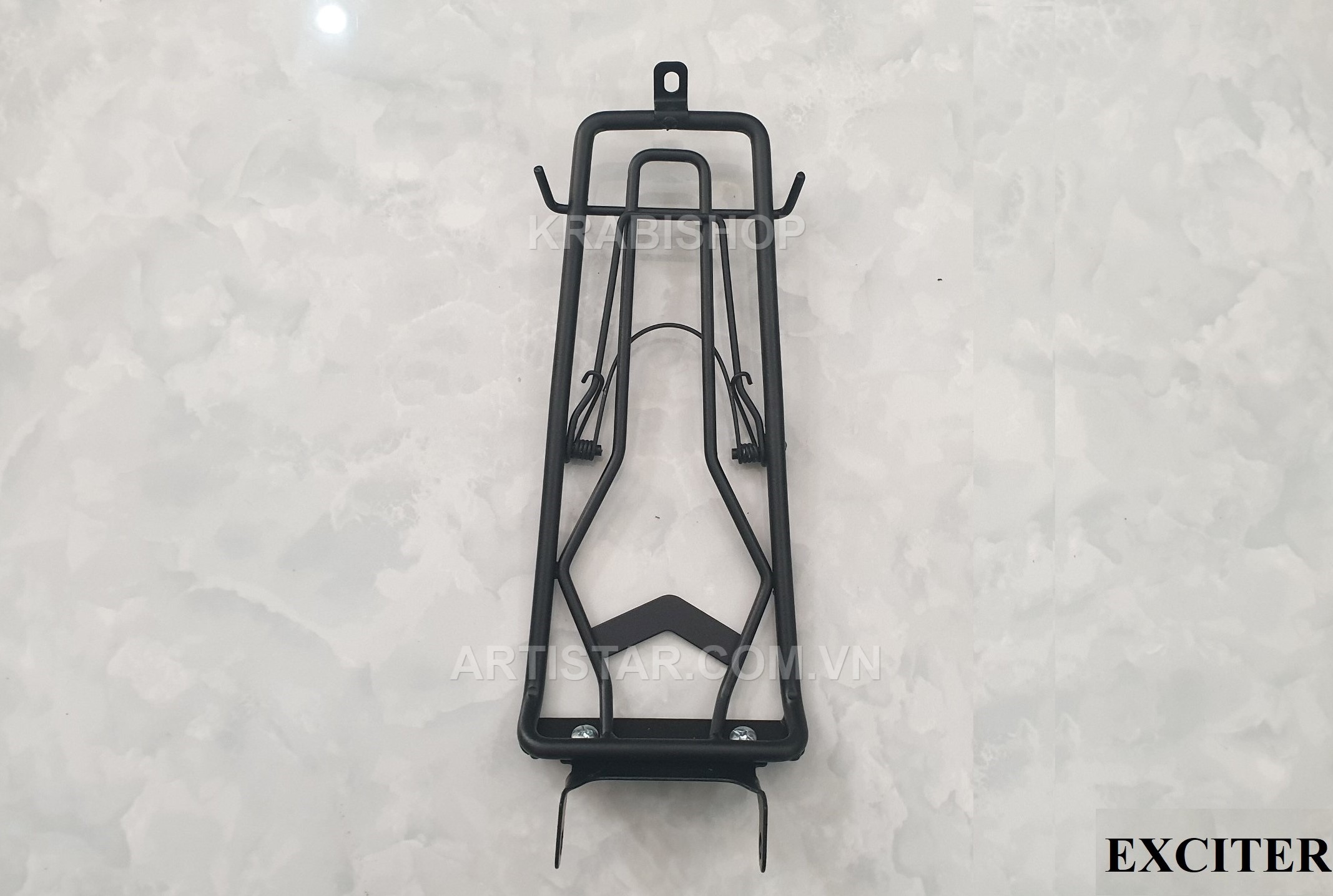 Baga exciter 155 vva 2021-2022 sơn đen titan inox 10 ly artistar