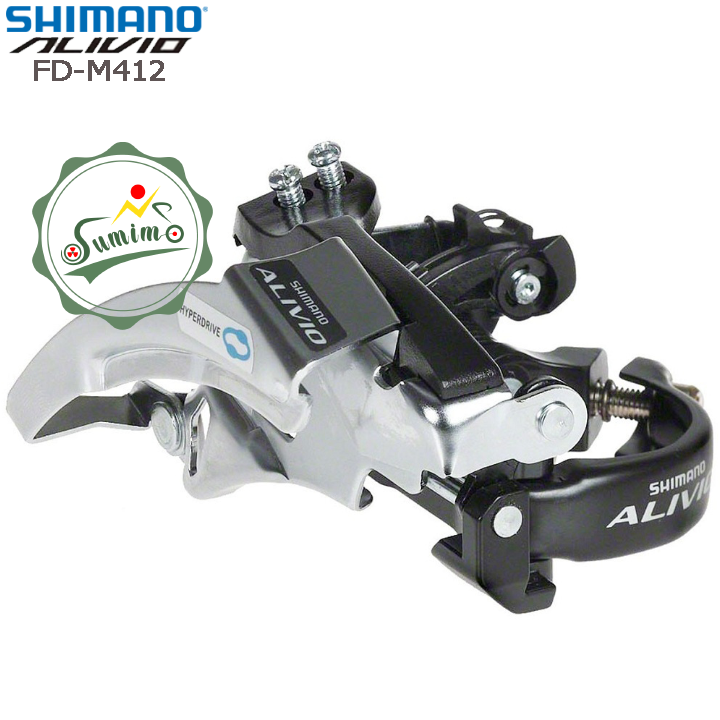 Sang dĩa shimano alivio fd-m412 cổ dê 34.9mm 3x9 speed - chính hãng