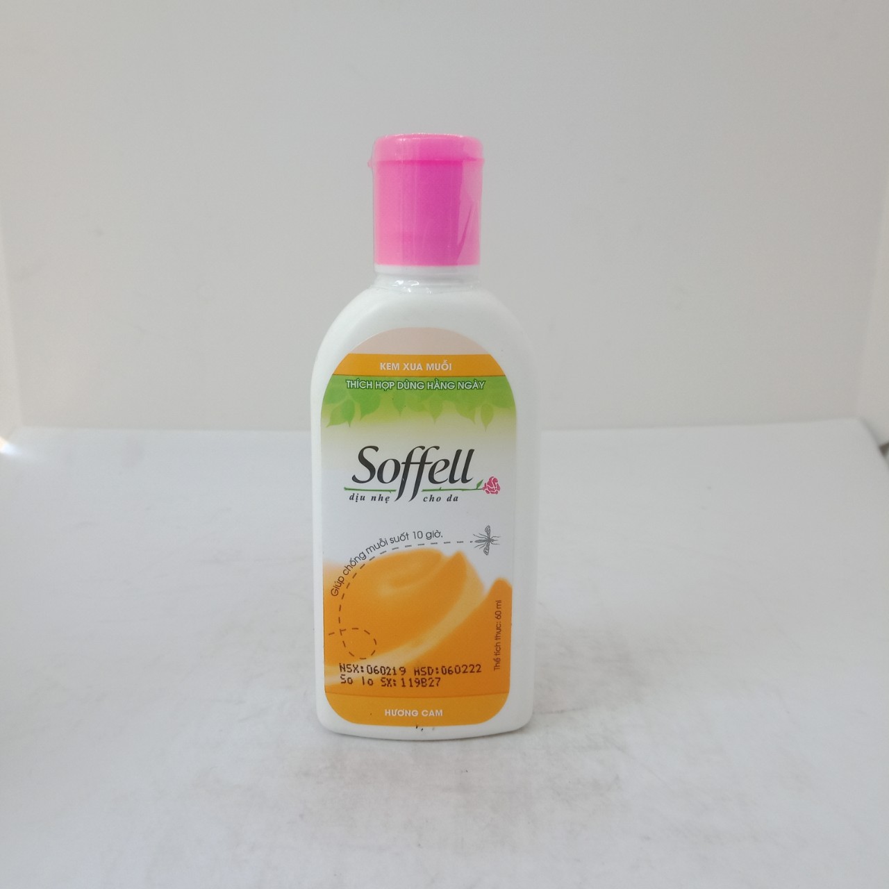 Kem xua muỗi Soffel hương cam 60ml